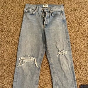 Agolde size 26 90s pinch waste